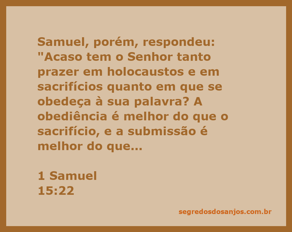 Imagem de uma pessoa refletindo sobre a obediência a Deus, simbolizando 1 Samuel 15:22.