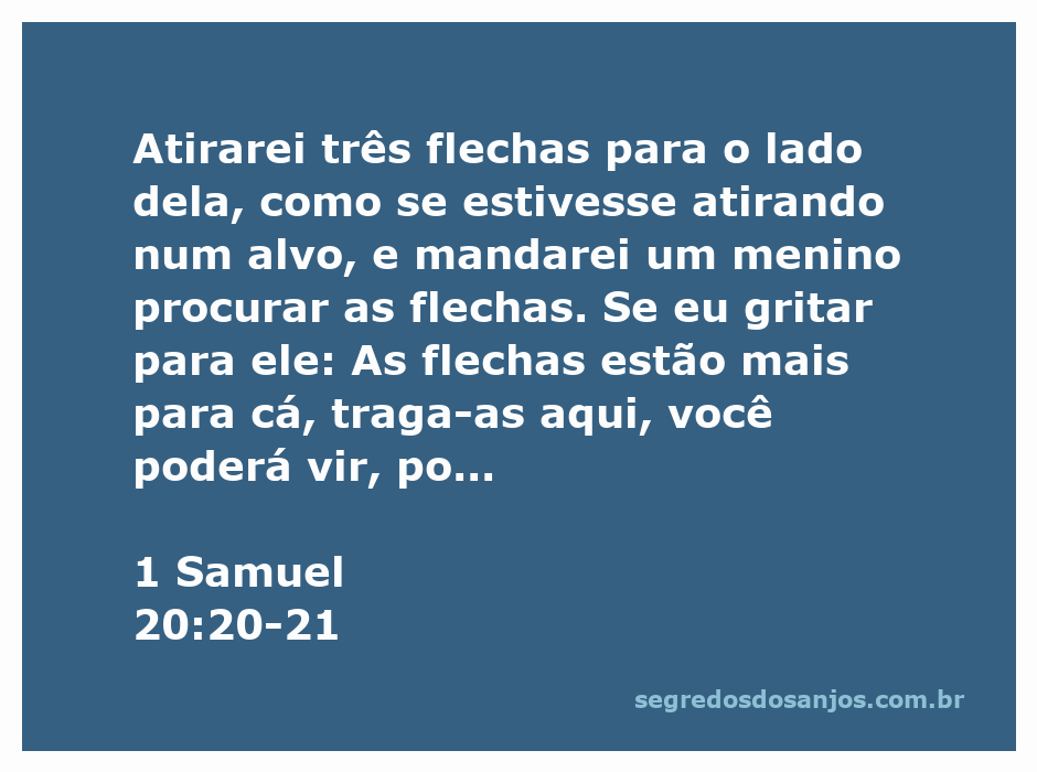 Ilustração de Davi atirando flechas como sinal de segurança para Jônatas, simbolizando amizade e lealdade.
