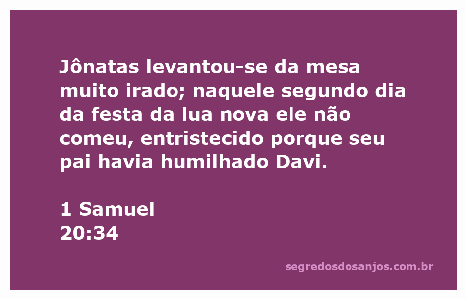 Jônatas expressando sua ira e tristeza na mesa durante a festa da lua nova, em resposta à humilhação de Davi por seu pai.