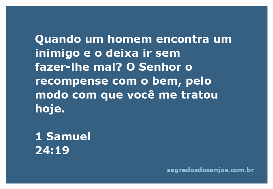 Um homem perdoa seu inimigo, simbolizando compaixão e misericórdia.
