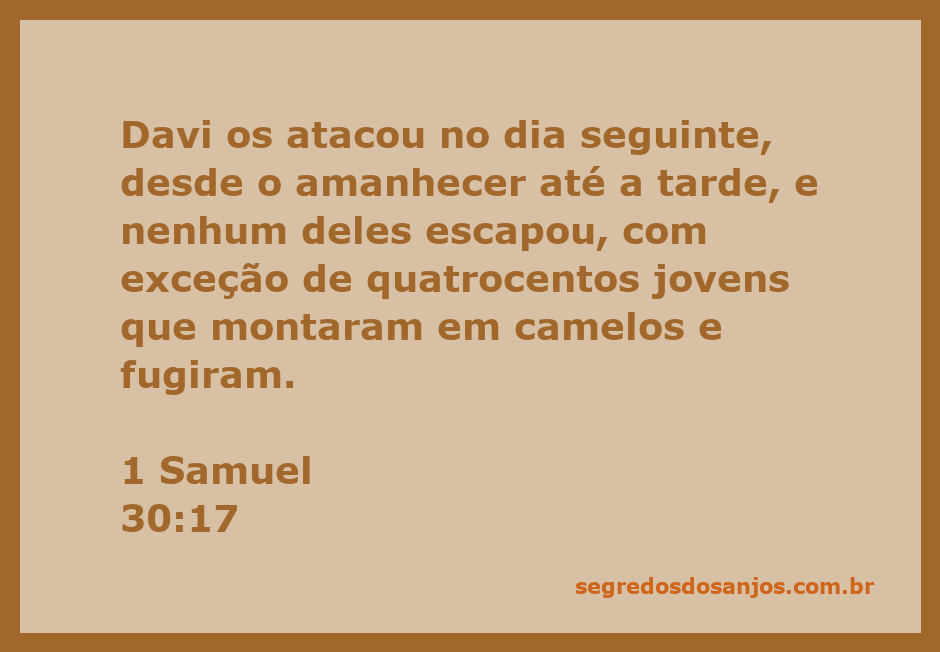 Ilustração da batalha de Davi contra os amalecitas, mostrando a determinação e bravura do rei.