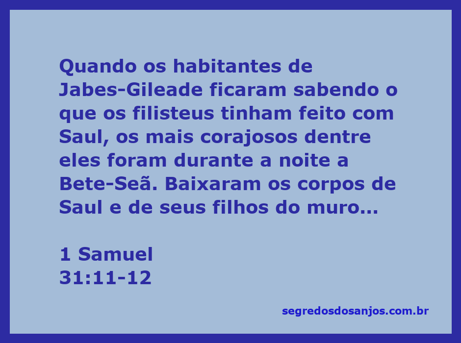 Habitantes de Jabes-Gileade resgatando os corpos de Saul e seus filhos em Bete-Seã