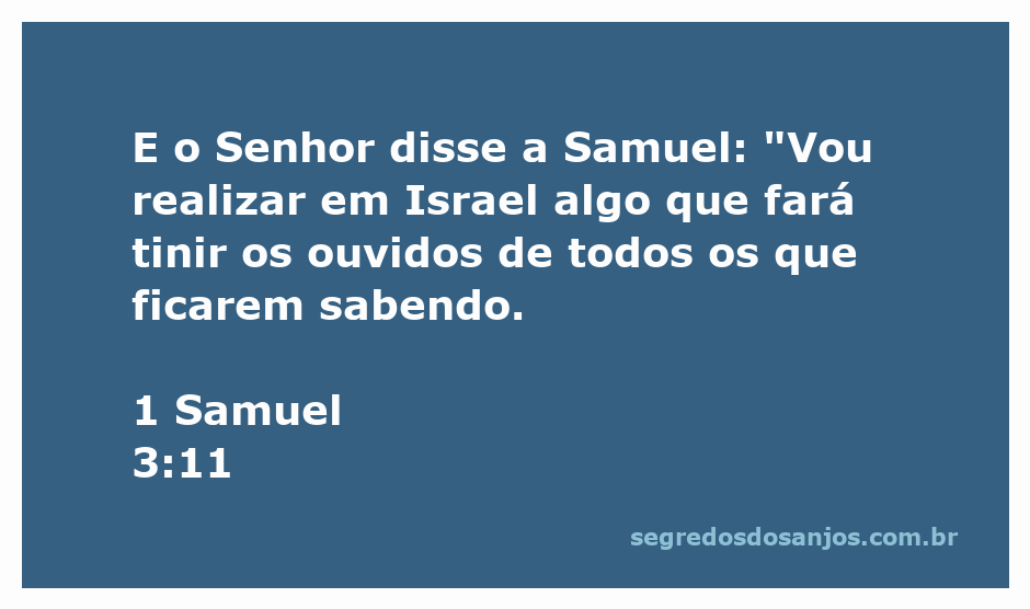 Imagem representativa do chamado de Samuel por Deus, simbolizando a importância da comunicação divina.