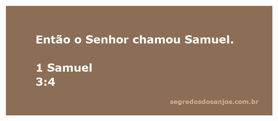 Imagem de Samuel sendo chamado pelo Senhor, simbolizando a comunicação divina.