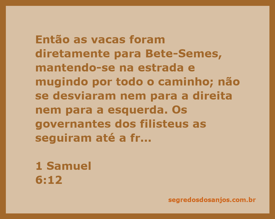 Cows heading towards Beth-Shemesh, following a straight path while mooing.