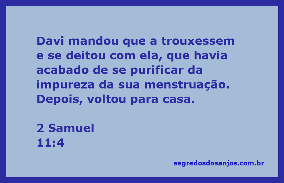 Reprodução artística da cena em que Davi encontra Bate-Seba.