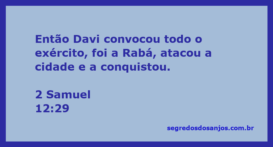 Reprodução da conquista de Rabá por Davi, com o exército em ação.