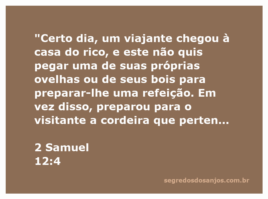 Ilustração de um rico preparando uma refeição com a cordeira de um pobre, simbolizando a injustiça social.