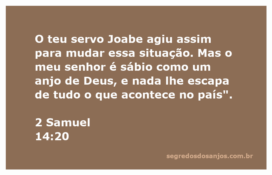 A imagem retrata Joabe, um personagem bíblico, em uma cena que ilustra sua astúcia e sabedoria, com um fundo simbólico que representa a sabedoria divina.