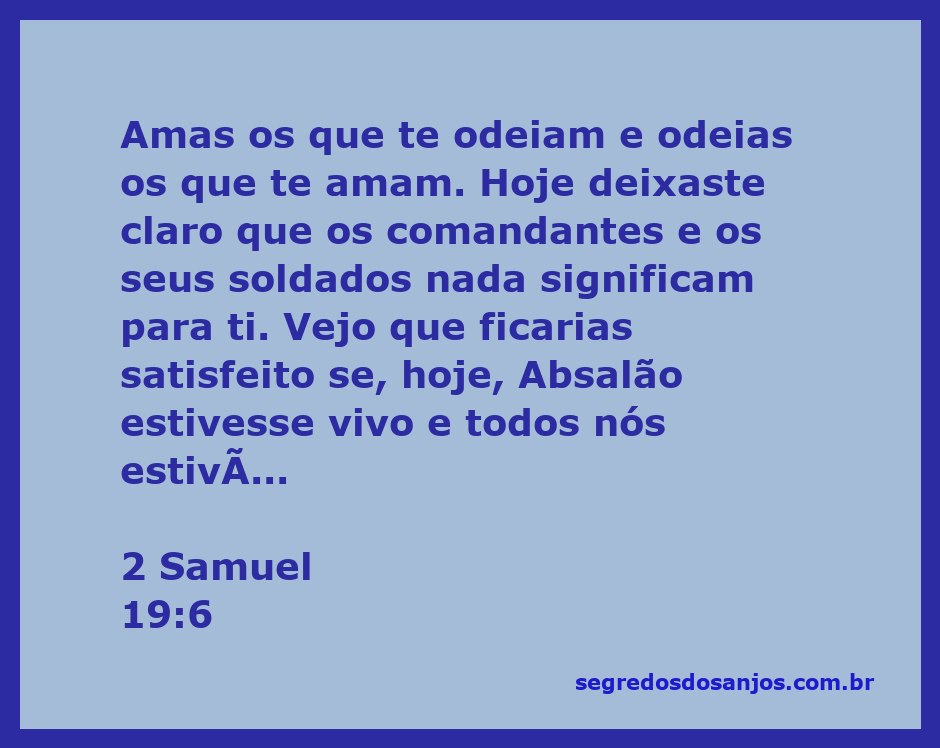 Ilustração retratando a tensão e o conflito entre líderes e soldados, inspirada em 2 Samuel 19:6.