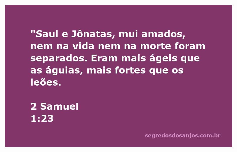 Imagem representativa de Saul e Jônatas, símbolos de amizade e coragem, com águias e leões ao fundo.