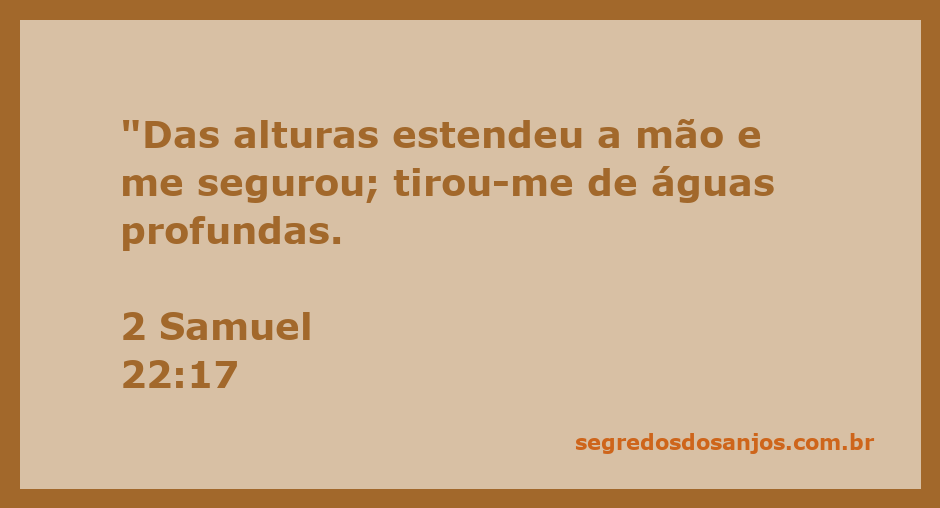 Imagem de uma mão estendida ajudando alguém a sair de águas profundas, simbolizando proteção e resgate.