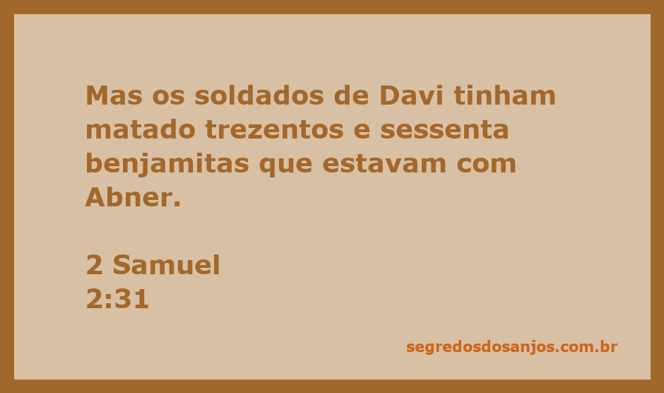 Representação da batalha entre os soldados de Davi e os benjamitas liderados por Abner, destacando a vitória de Davi.
