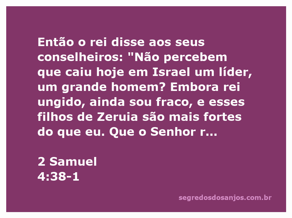 O rei expressa sua tristeza pela morte de Abner, refletindo sobre a fragilidade do seu reino em meio a desafios.