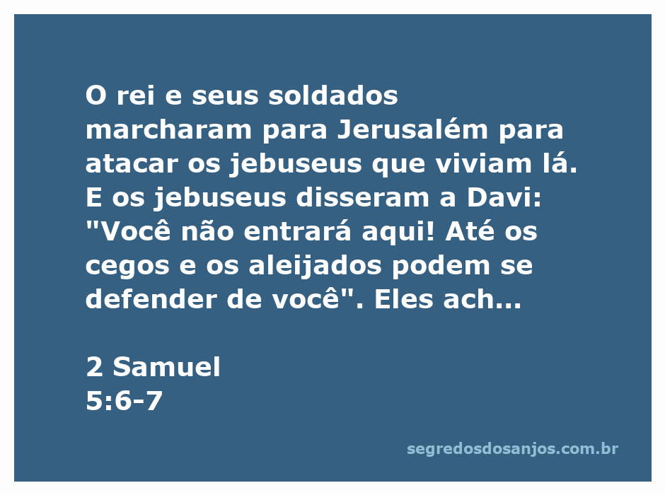 Representação visual da conquista de Jerusalém por Davi, mostrando soldados marchando em direção à cidade fortificada dos jebuseus.