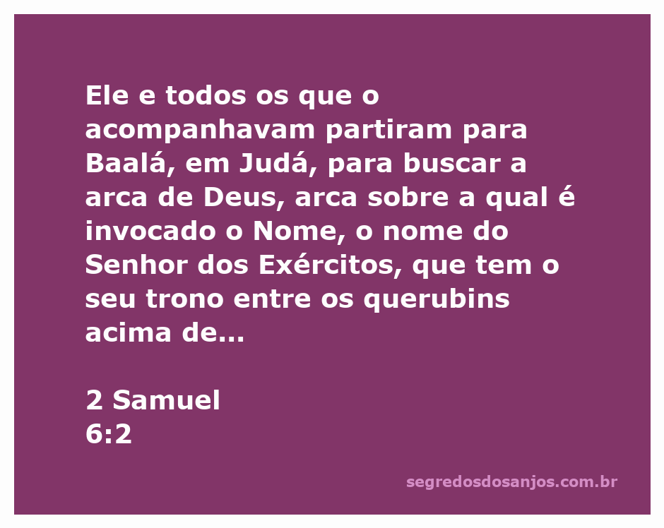 Reprodução artística da arca da aliança sendo transportada por Davi e seu povo em direção a Jerusalém.