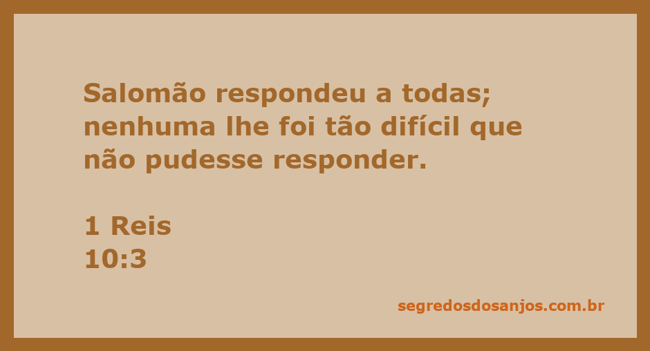Salomão respondendo perguntas desafiadoras com sabedoria.