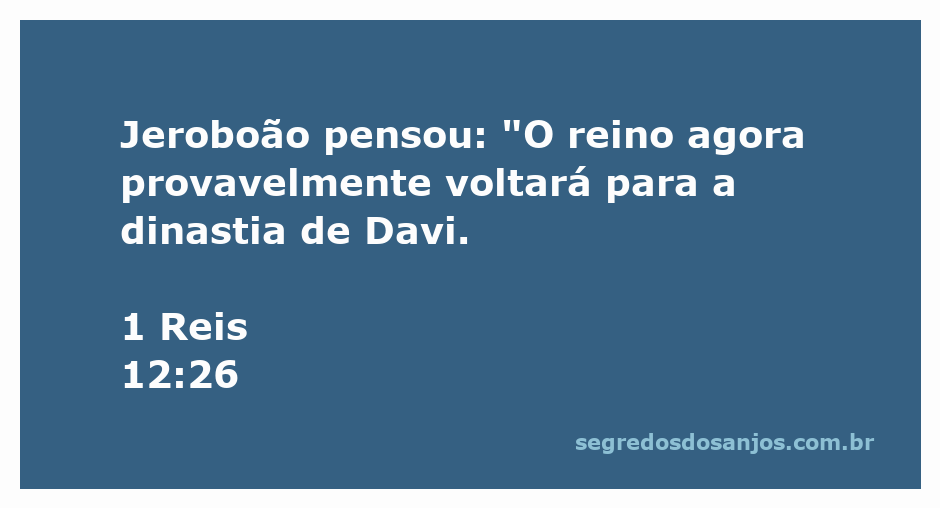 Ilustração de Jeroboão refletindo sobre o reino de Israel e a dinastia de Davi.