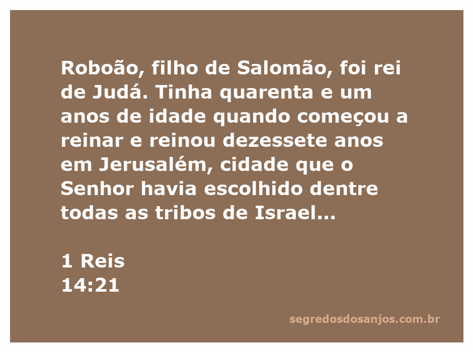 Retrato de Roboão, rei de Judá, em Jerusalém, destacando sua linhagem e reinado.