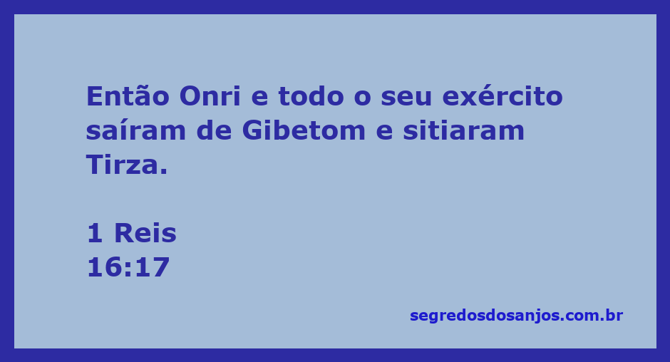 Onri e seu exército sitiando a cidade de Tirza, conforme descrito em 1 Reis 16:17.
