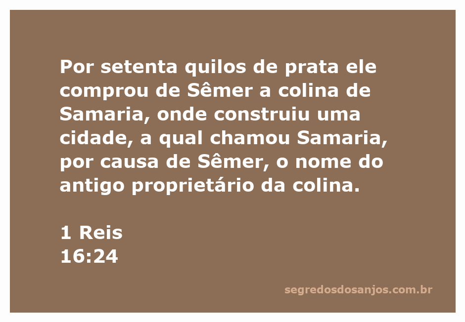 Imagem representativa da colina de Samaria, destacando sua importância histórica e bíblica.