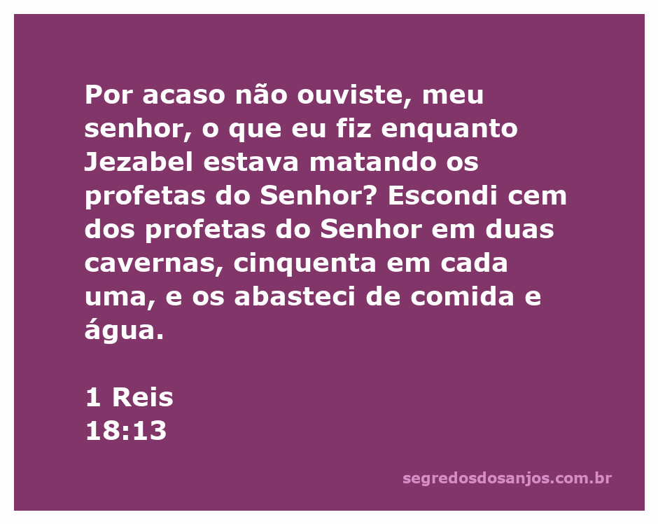 Ilustração de um profeta escondido em uma caverna, simbolizando a proteção dos profetas de Deus durante a perseguição de Jezabel.