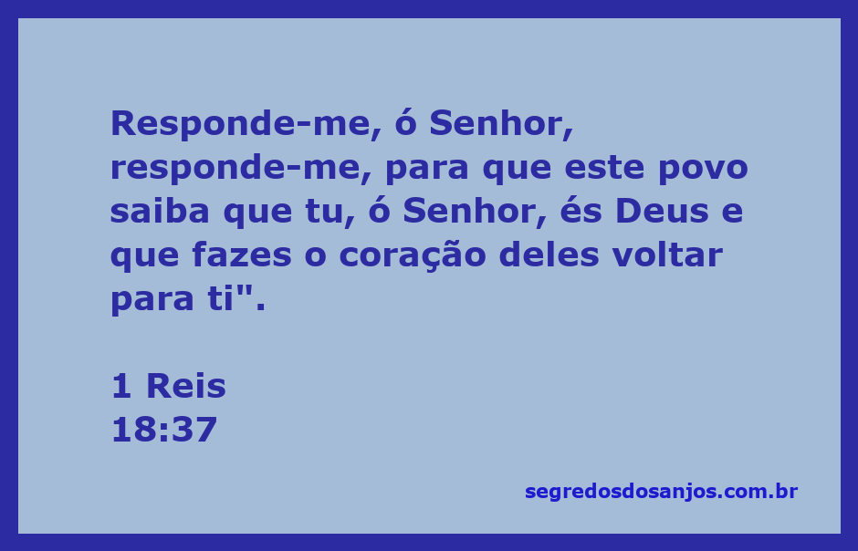 Uma imagem que representa a oração de Elias pedindo a Deus para mostrar seu poder ao povo de Israel, conforme 1 Reis 18:37.