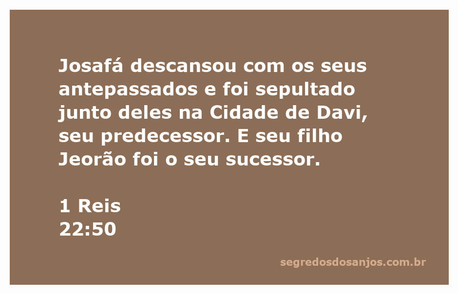 Representação artística do sepultamento de Josafá na Cidade de Davi, simbolizando a transição de liderança para seu filho Jeorão.