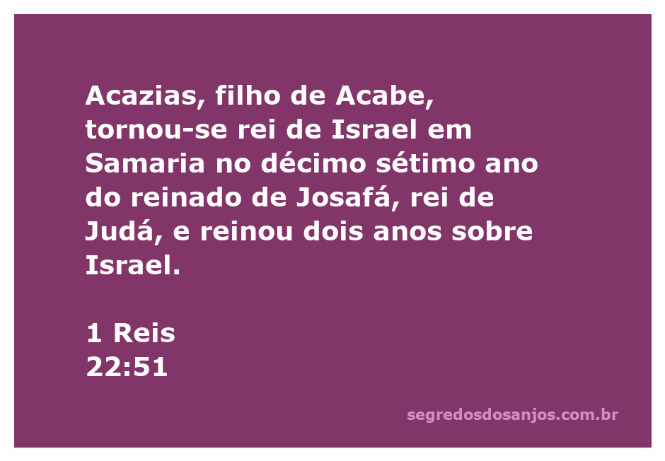 Rei Acazias de Israel, filho de Acabe, representado em uma ilustração histórica.