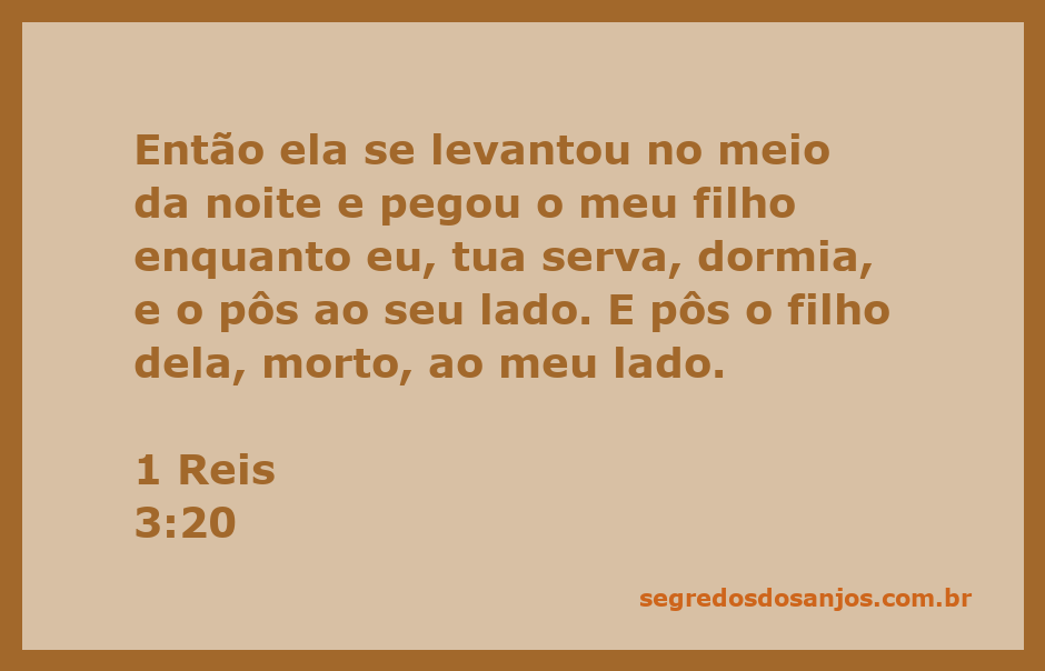 Uma mulher acordando de um sonho, com duas crianças ao seu lado, simbolizando o dilema do versículo de 1 Reis 3:20.