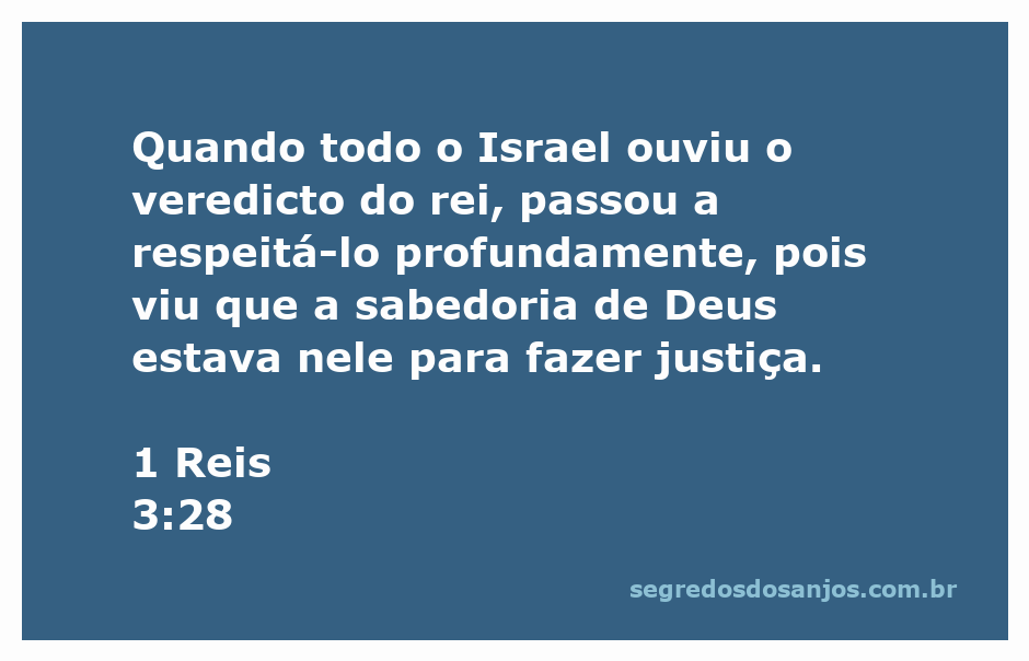 Ilustração do rei Salomão proferindo um veredicto sábio diante do povo de Israel