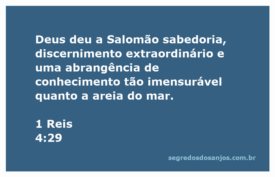 Imagem representativa de Salomão recebendo sabedoria divina, simbolizando discernimento e conhecimento vasto.