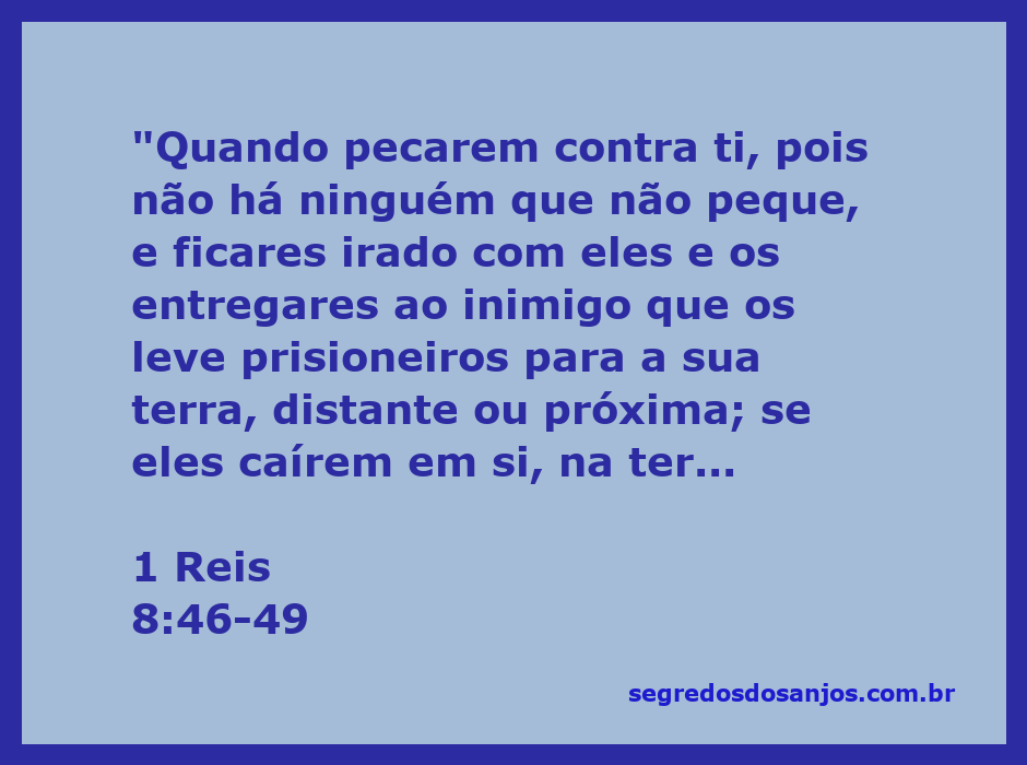 Imagem representativa da oração e arrependimento em 1 Reis 8:46-49, com uma pessoa orando em direção a um templo.