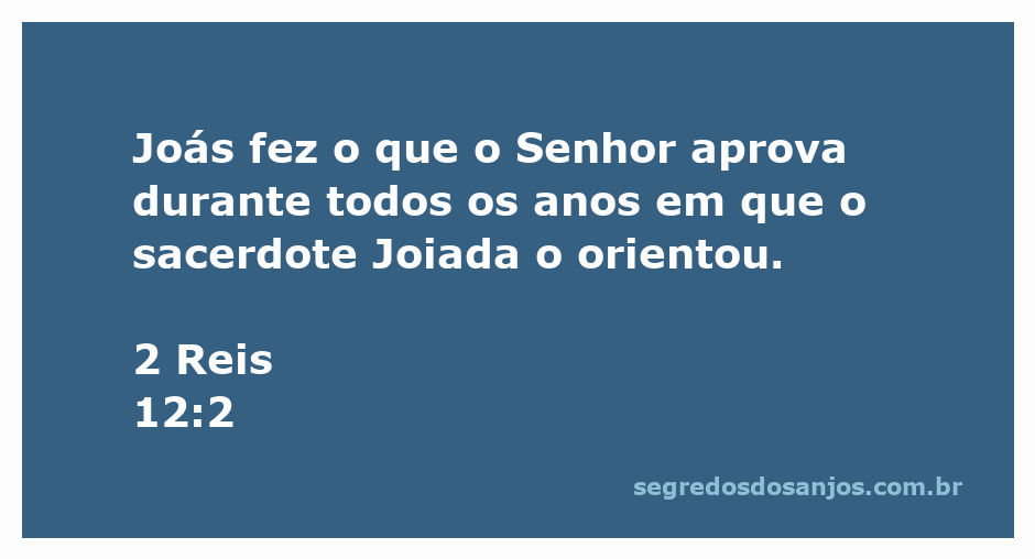 Imagem de Joás sendo orientado pelo sacerdote Joiada, simbolizando a aprovação do Senhor em suas ações.
