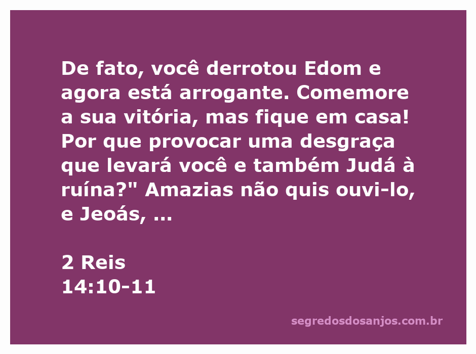 Ilustração da batalha entre Amazias, rei de Judá, e Jeoás, rei de Israel, em Bete-Semes.