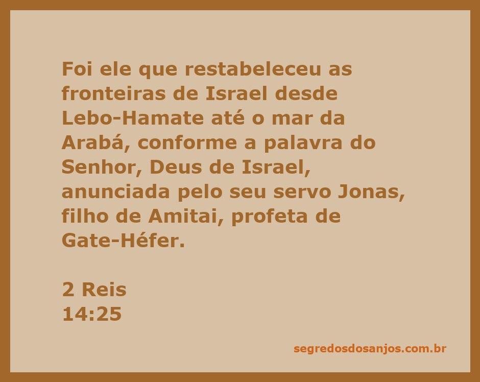 Imagem representativa do restabelecimento das fronteiras de Israel conforme 2 Reis 14:25, destacando a localização geográfica mencionada.