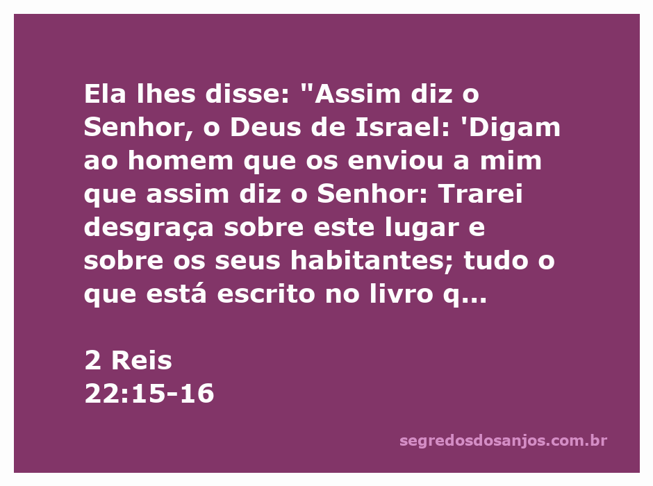 Profeta transmitindo a mensagem de Deus sobre a desgraça que virá ao povo de Judá.