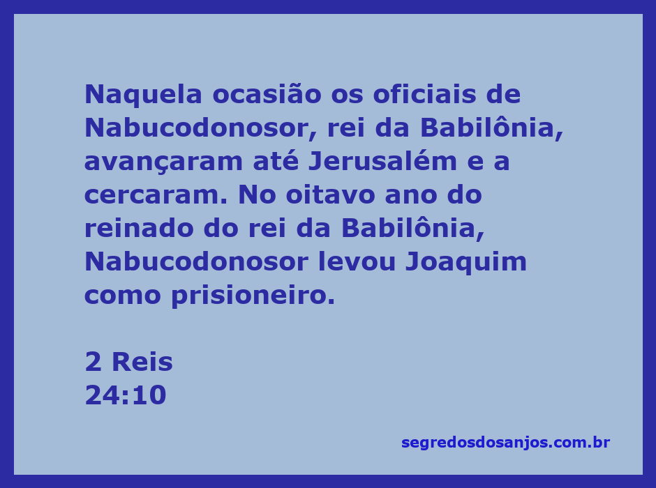 Representação da cidade de Jerusalém cercada pelos oficiais de Nabucodonosor, ilustrando a captura de Joaquim.
