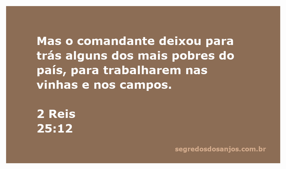 Imagem de um campo com trabalhadores, representando os pobres deixados para cuidar das vinhas e campos após a conquista de Jerusalém.