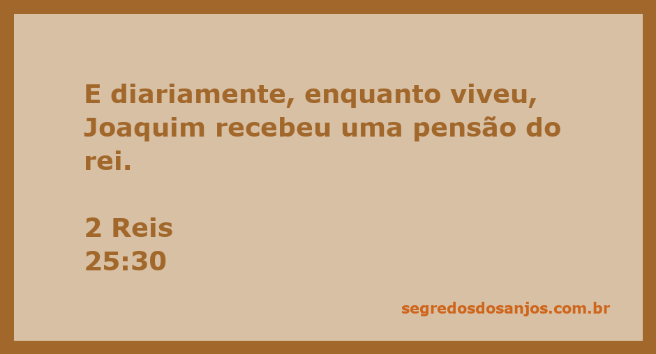 Imagem representativa do rei Joaquim recebendo uma pensão do rei, simbolizando sustento e dignidade.