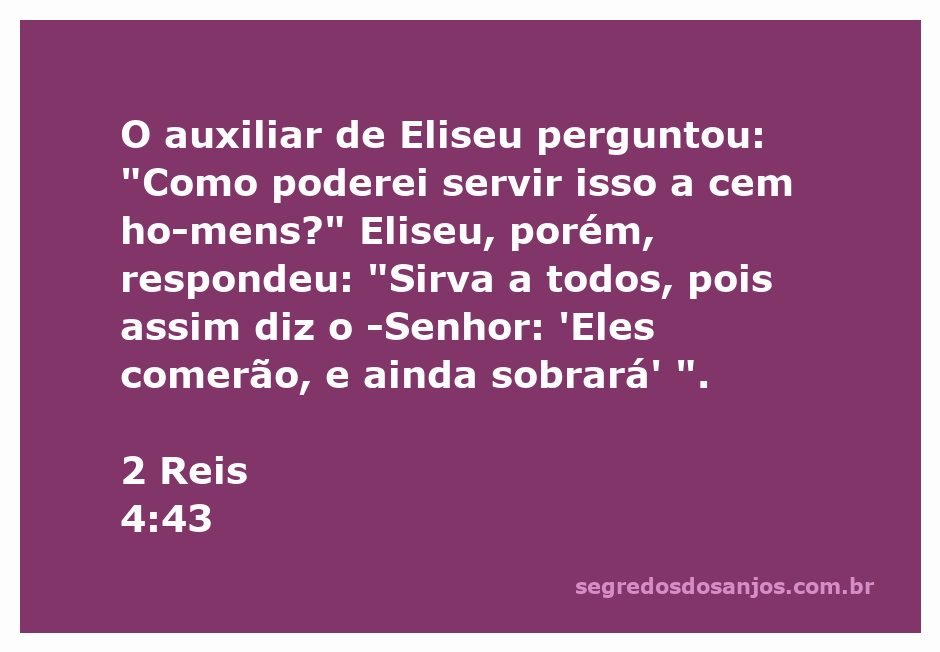 Ilustração de Eliseu servindo uma grande multidão com comida, simbolizando abundância e fé.