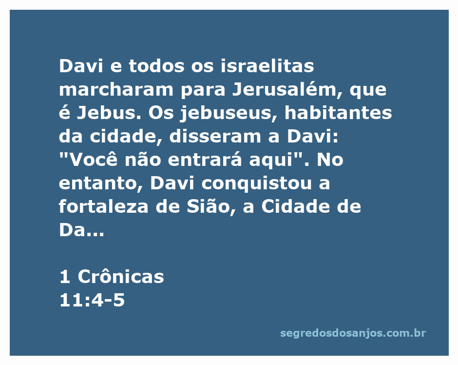 Davi e os israelitas marchando para Jerusalém, enfrentando os jebuseus na conquista da Cidade de Davi.