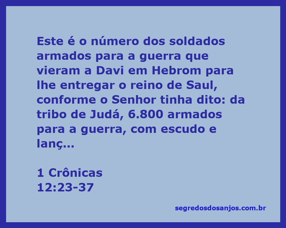 Soldados de diferentes tribos de Israel se reunindo para apoiar Davi em Hebrom, conforme descrito em 1 Crônicas 12:23-37.