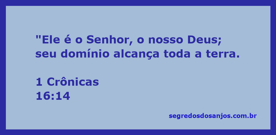 Imagem que representa a soberania de Deus sobre toda a terra conforme 1 Crônicas 16:14.