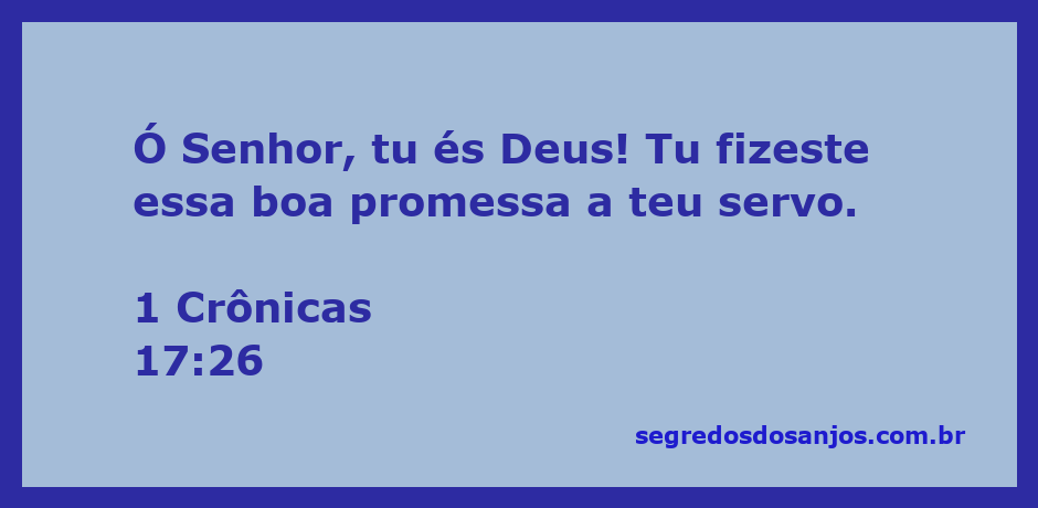 Imagem representando a oração de Davi reconhecendo Deus como Senhor e sua promessa.