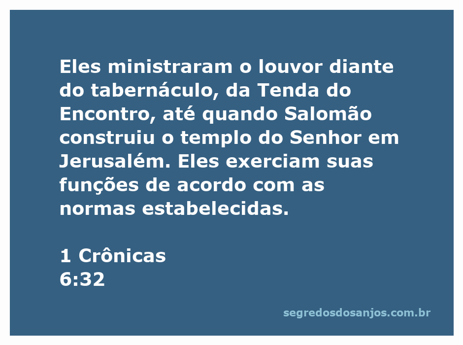 Ministros do louvor diante do tabernáculo, simbolizando adoração e serviço a Deus.