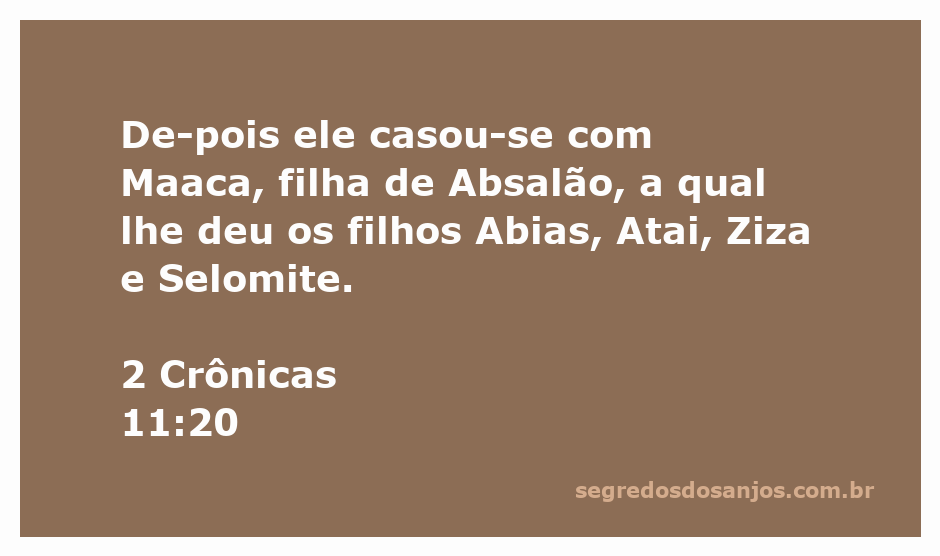 Ilustração de Salomão com Maaca, filha de Absalão, e seus filhos Abias, Atai, Ziza e Selomite.