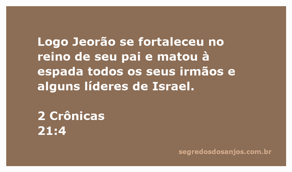 Ilustração de Jeorão se fortalecendo no reino e enfrentando seus irmãos.