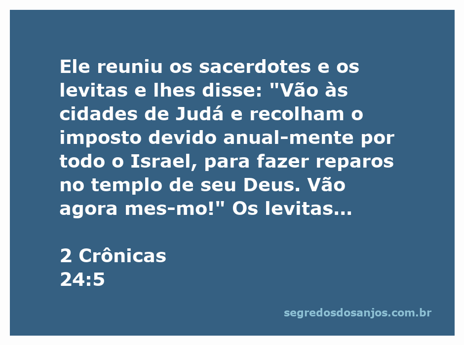 Reunião de sacerdotes e levitas em Judá para arrecadar impostos para o templo.