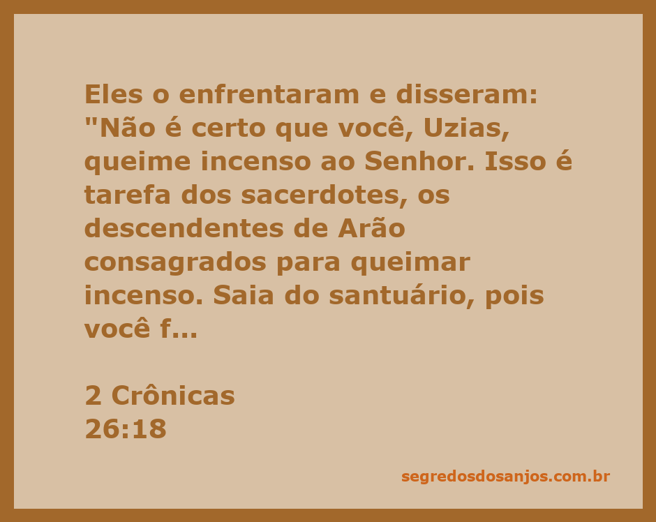Uzias enfrentando os sacerdotes no templo ao tentar queimar incenso, ilustrando a desobediência e a importância do papel dos sacerdotes.